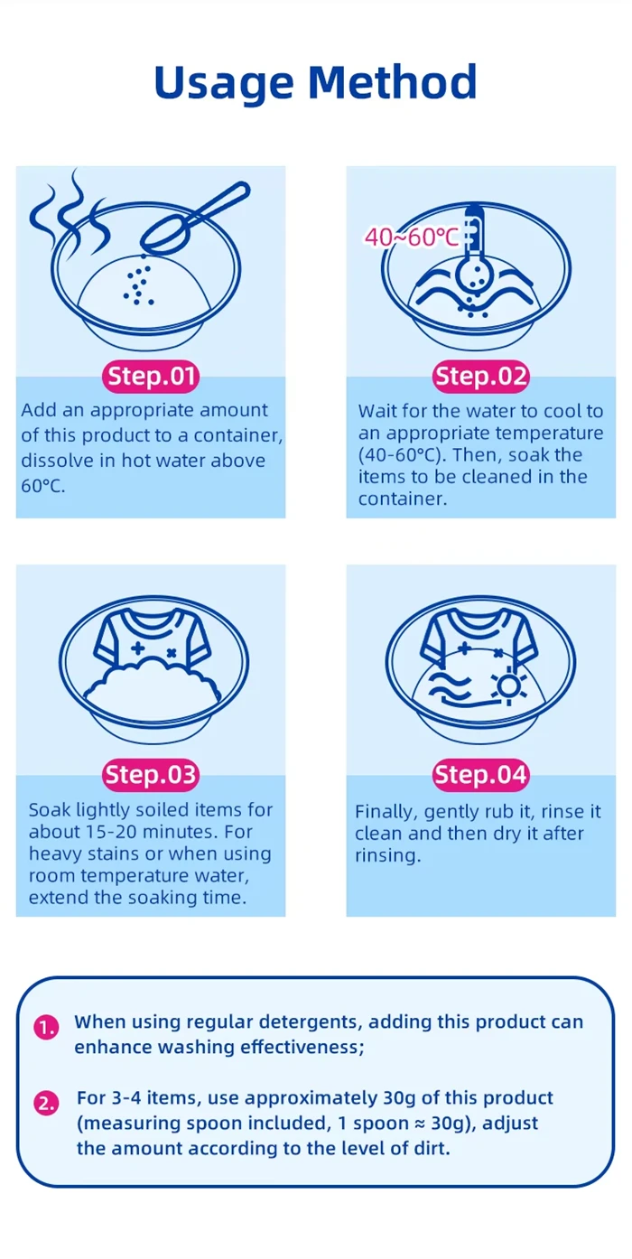 how to use laundry powder